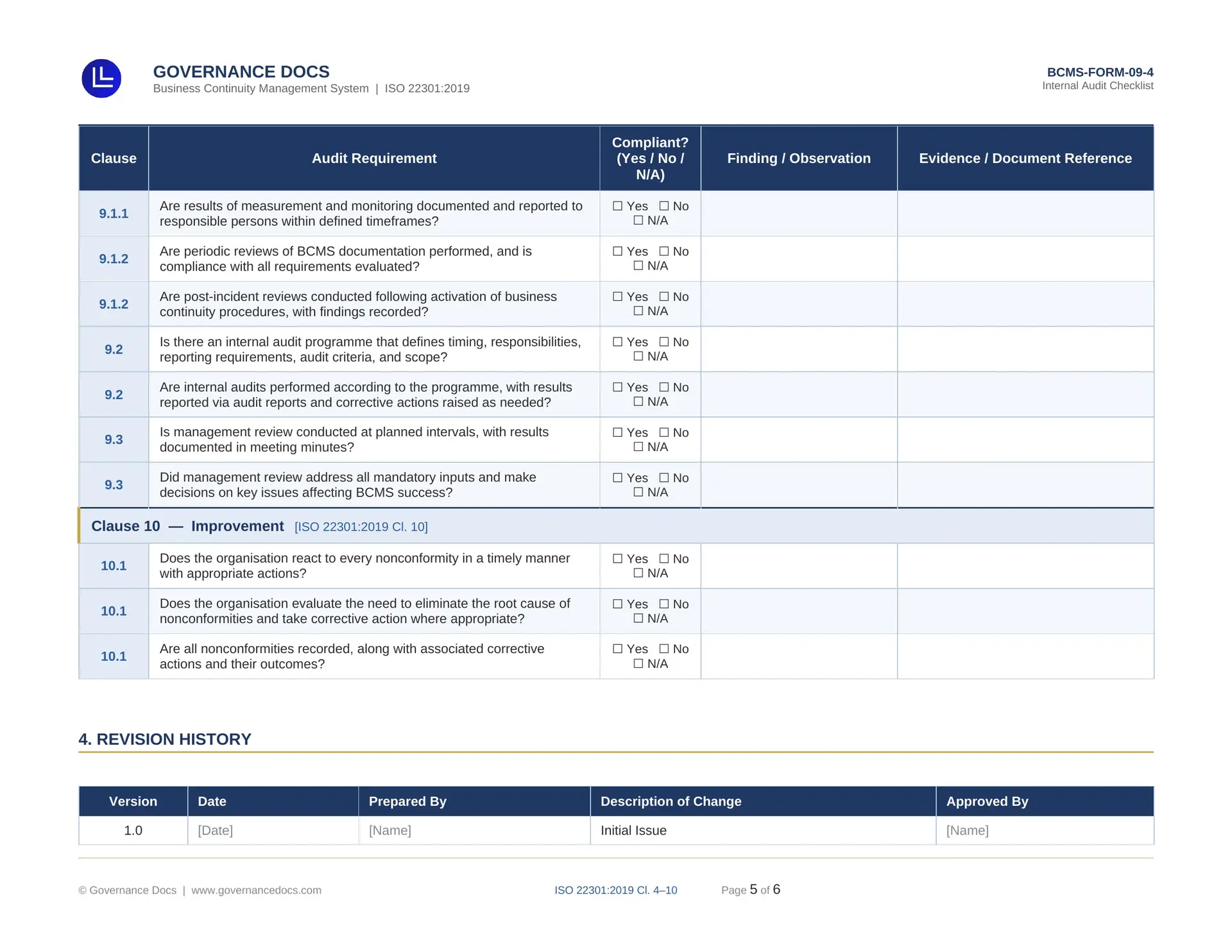 ISO 22301 Toolkit - Comprehensive 75+ Templates! - Image 21