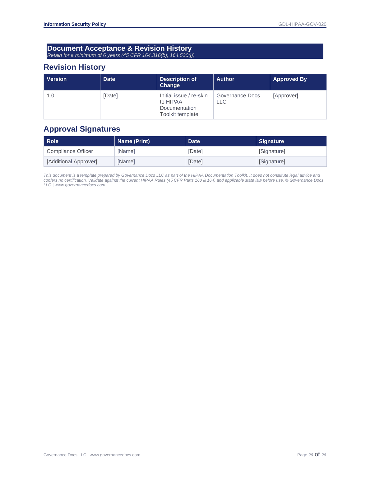 HIPAA Toolkit - Comprehensive 160+ Templates! - Image 8