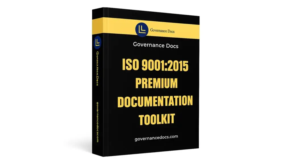 ISO 9001 Toolkit - Full Documentation Pack for QMS