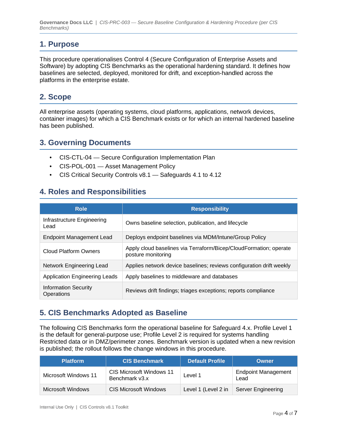 Comprehensive CIS Controls v8.1 Toolkit – 40 Cybersecurity Templates - Image 17