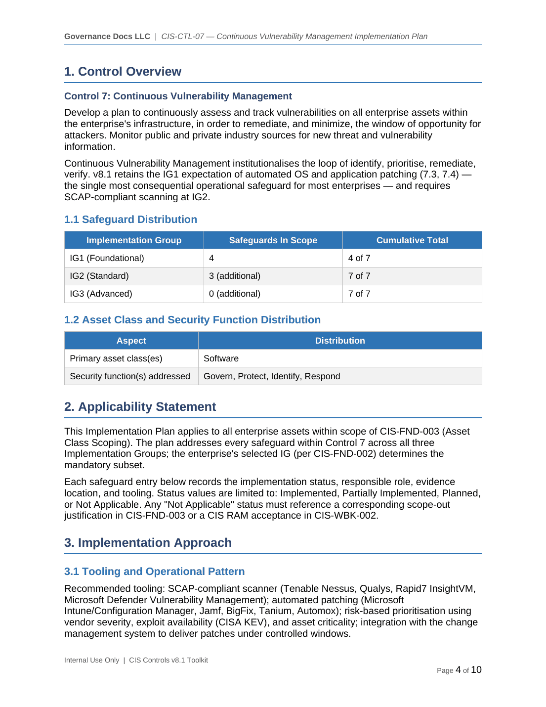 Comprehensive CIS Controls v8.1 Toolkit – 40 Cybersecurity Templates - Image 10