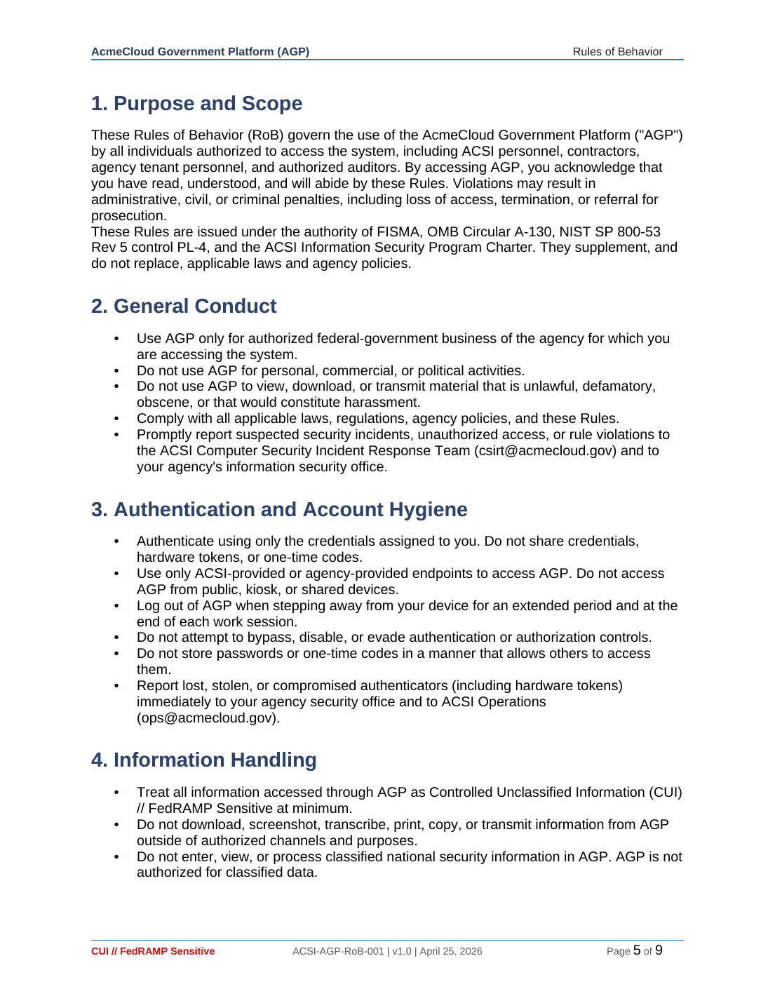 Comprehensive FedRAMP Authorization Toolkit – 43 Compliance Templates - Image 11