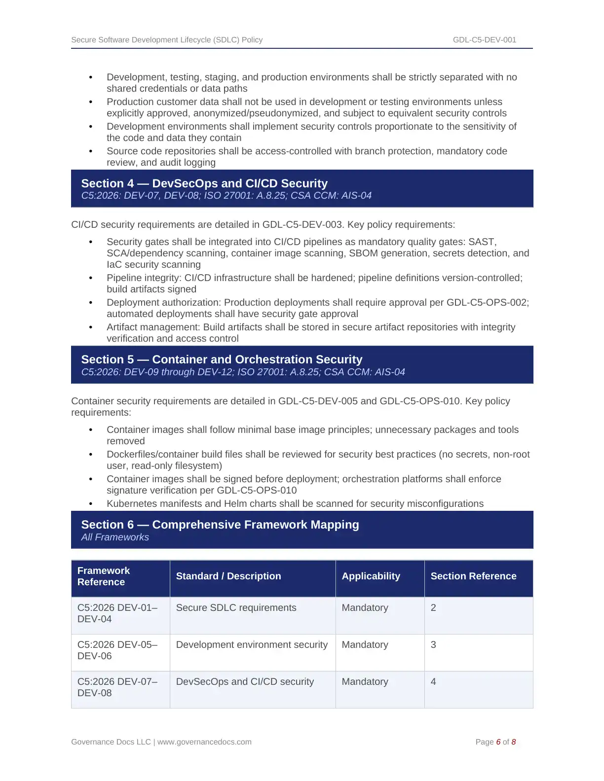 Comprehensive BSI C5:2026 Cloud Toolkit – 107 Compliance Templates - Image 9