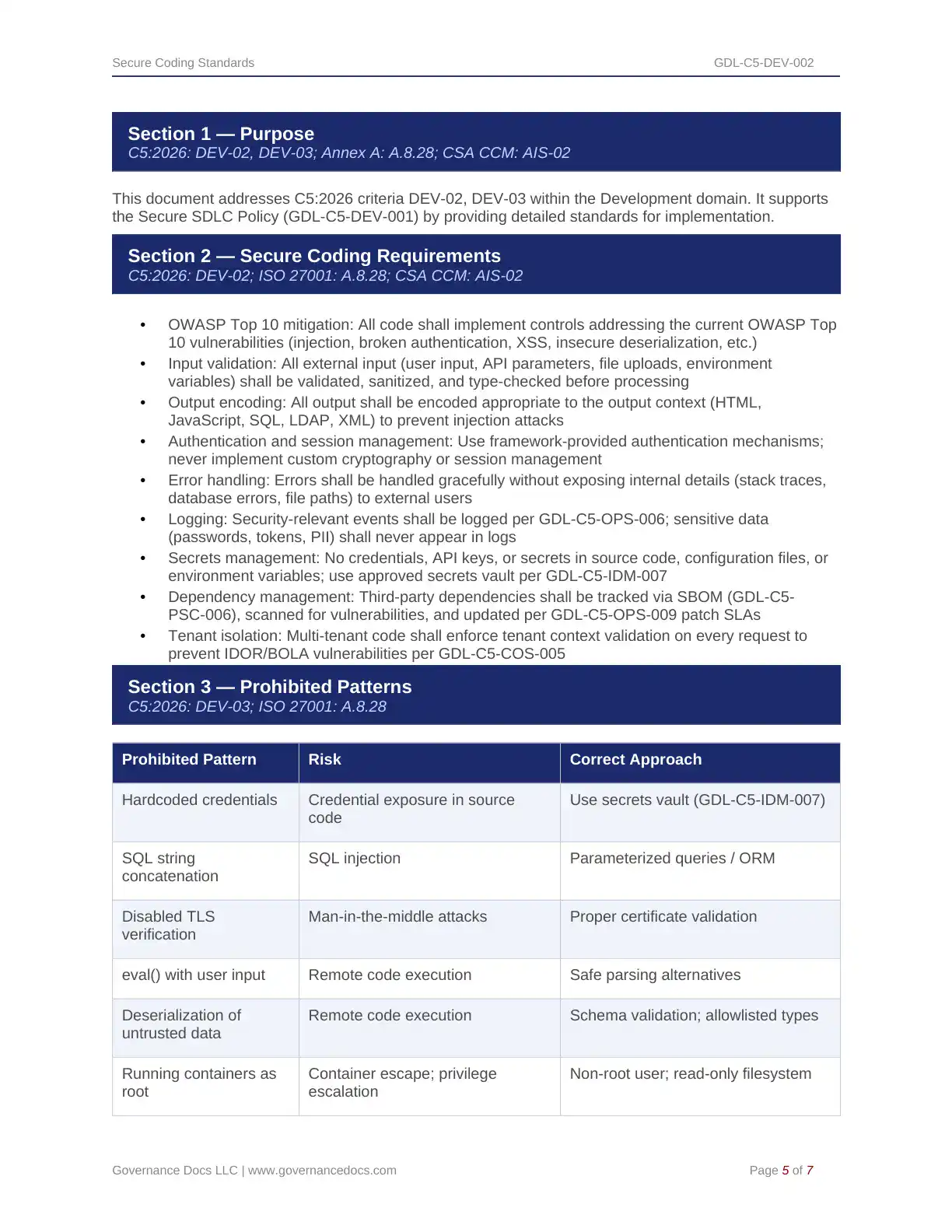 Comprehensive BSI C5:2026 Cloud Toolkit – 107 Compliance Templates - Image 10