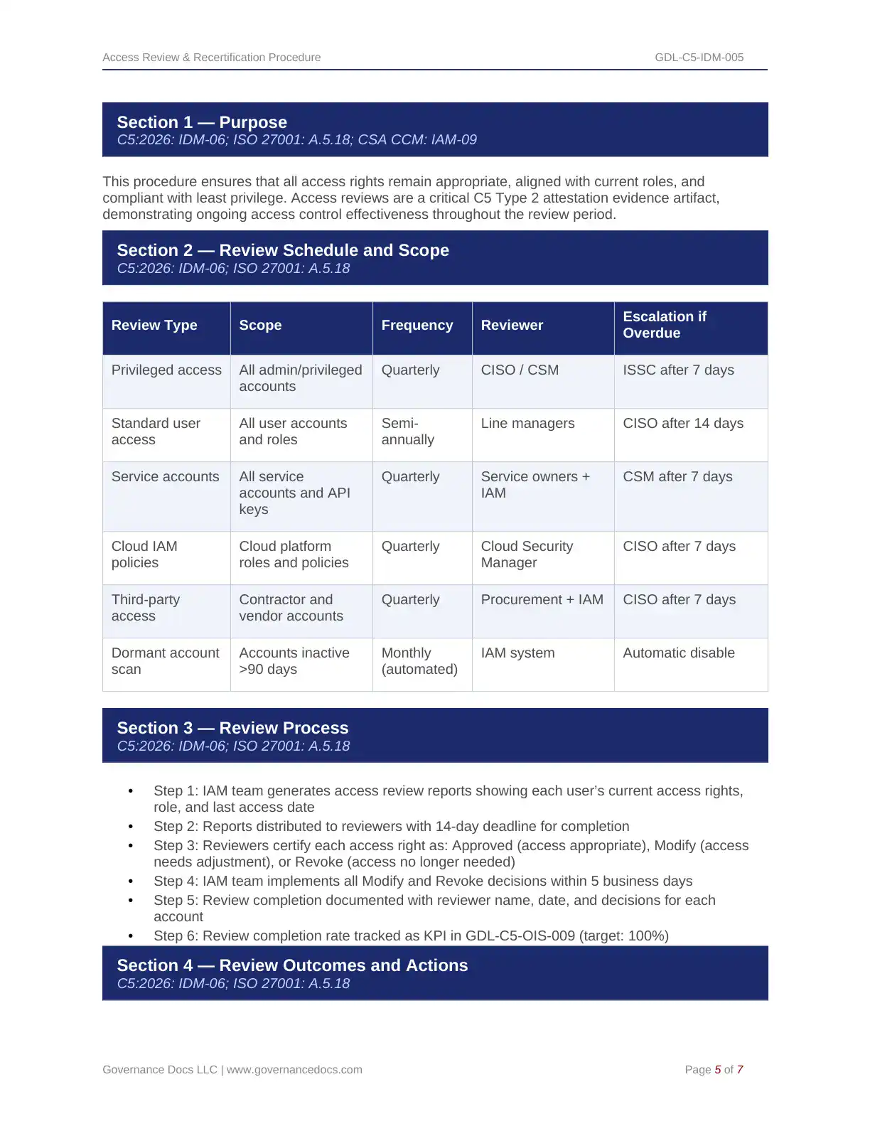 Comprehensive BSI C5:2026 Cloud Toolkit – 107 Compliance Templates - Image 23
