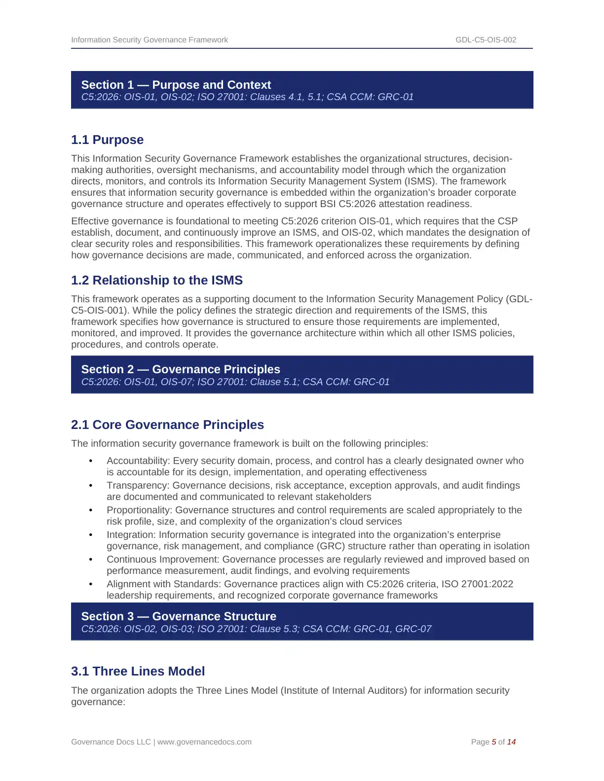 Comprehensive BSI C5:2026 Cloud Toolkit – 107 Compliance Templates - Image 30