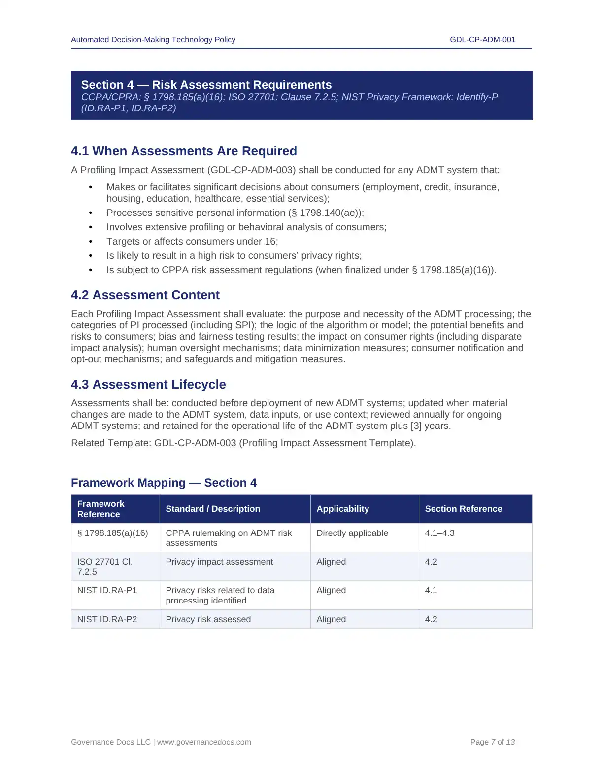 Comprehensive CCPA-CPRA Compliance Toolkit – 60+ Privacy Templates - Image 2