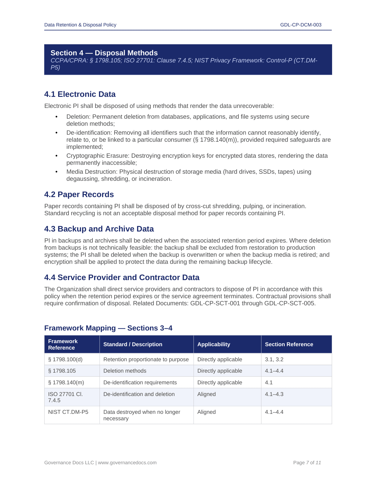 Comprehensive CCPA-CPRA Compliance Toolkit – 60+ Privacy Templates - Image 16