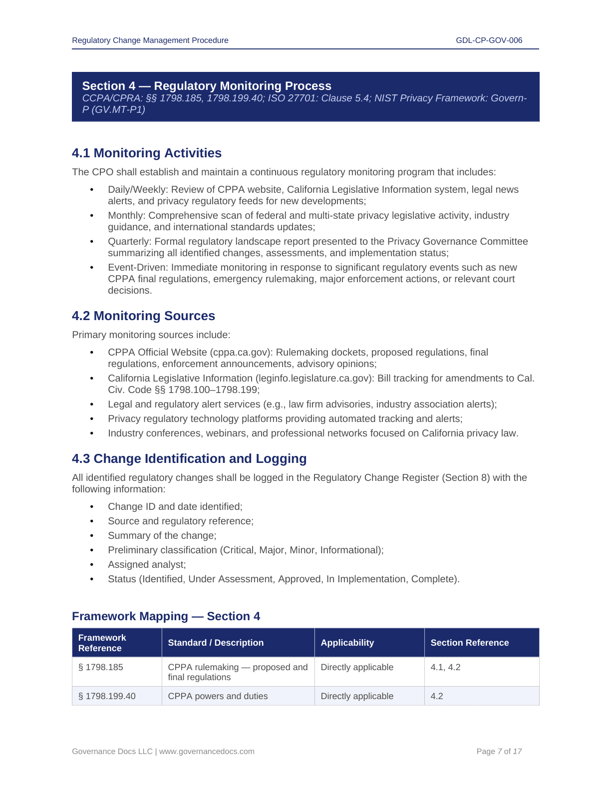 Comprehensive CCPA-CPRA Compliance Toolkit – 60+ Privacy Templates - Image 25