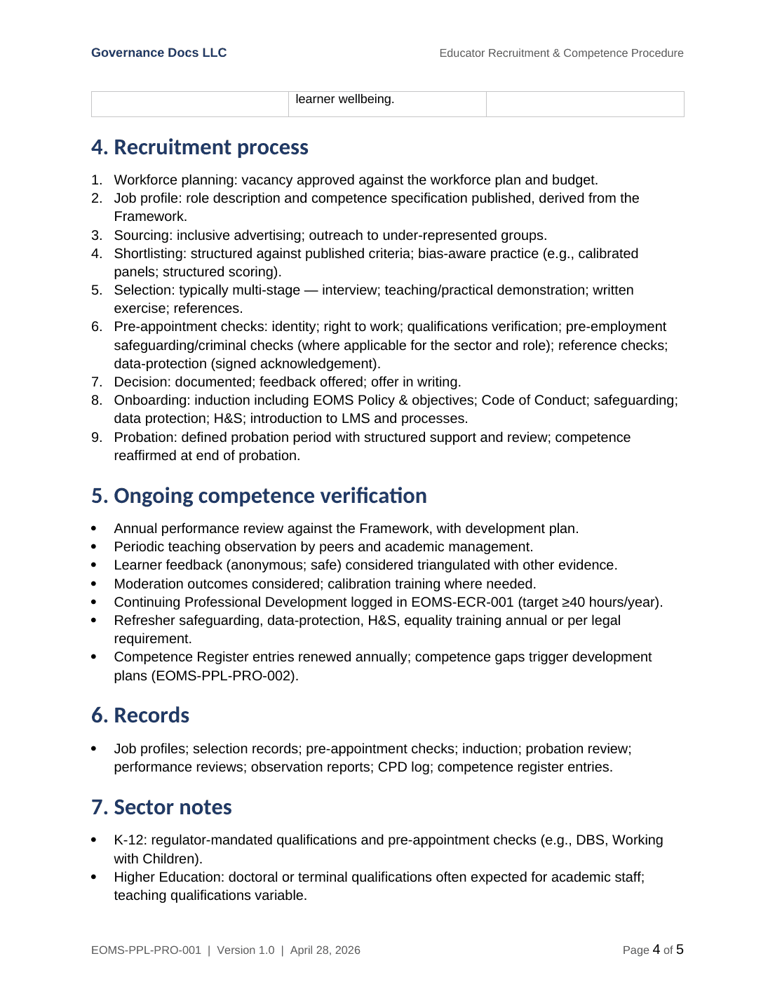 Comprehensive ISO 21001 Educational Management Toolkit – 43 Templates - Image 11