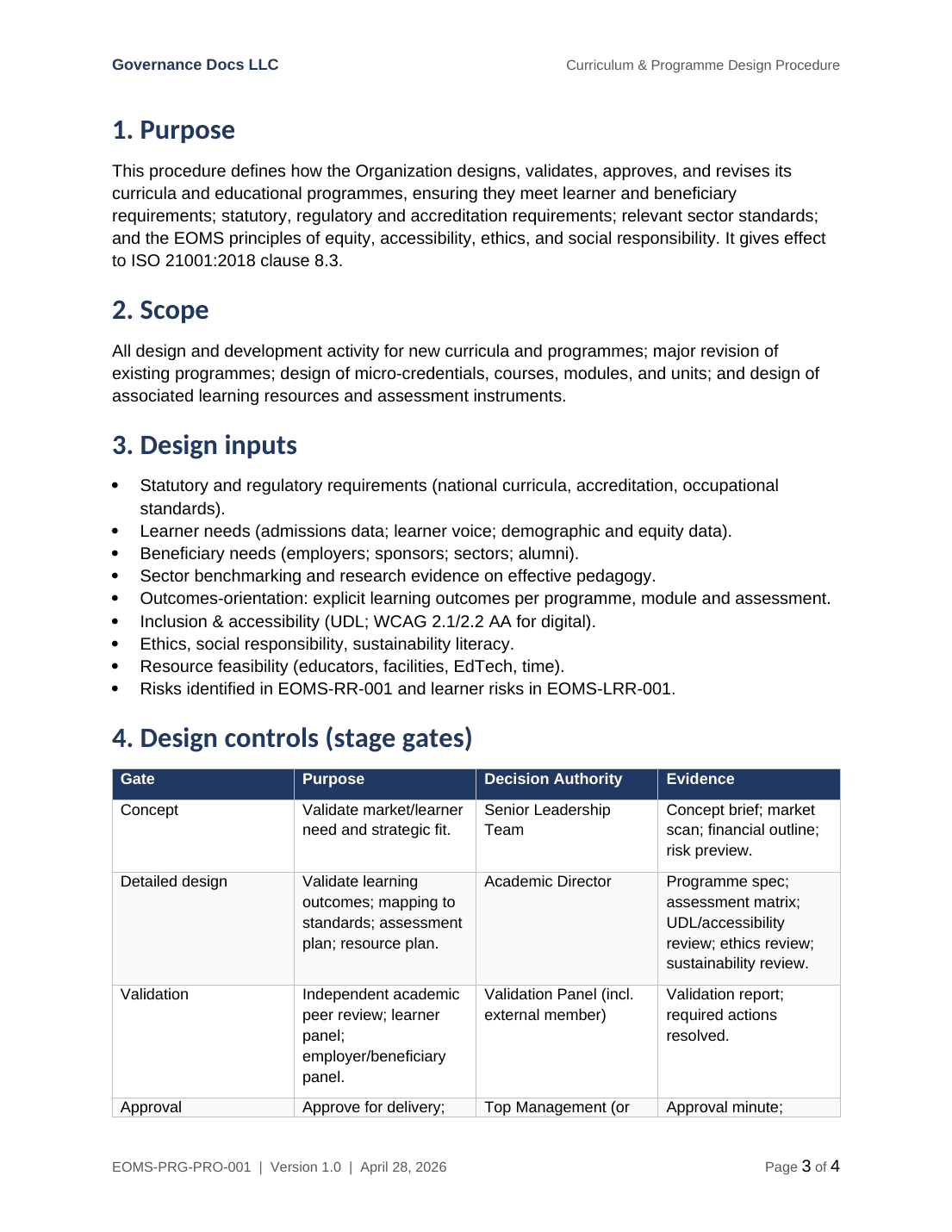 Comprehensive ISO 21001 Educational Management Toolkit – 43 Templates - Image 16