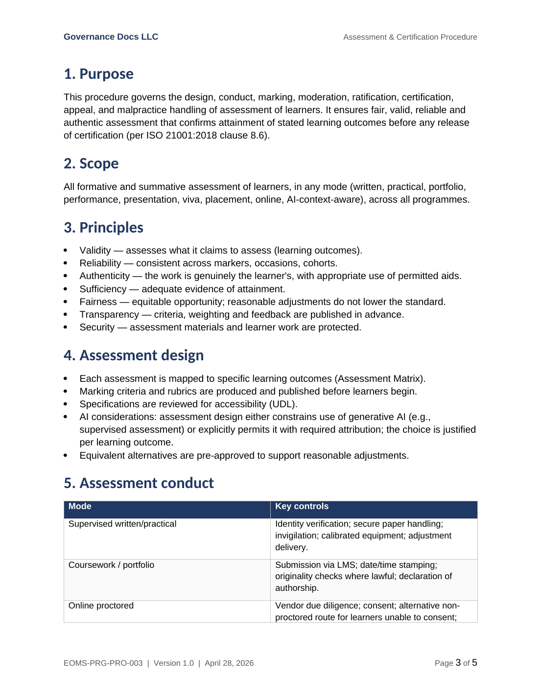 Comprehensive ISO 21001 Educational Management Toolkit – 43 Templates - Image 19