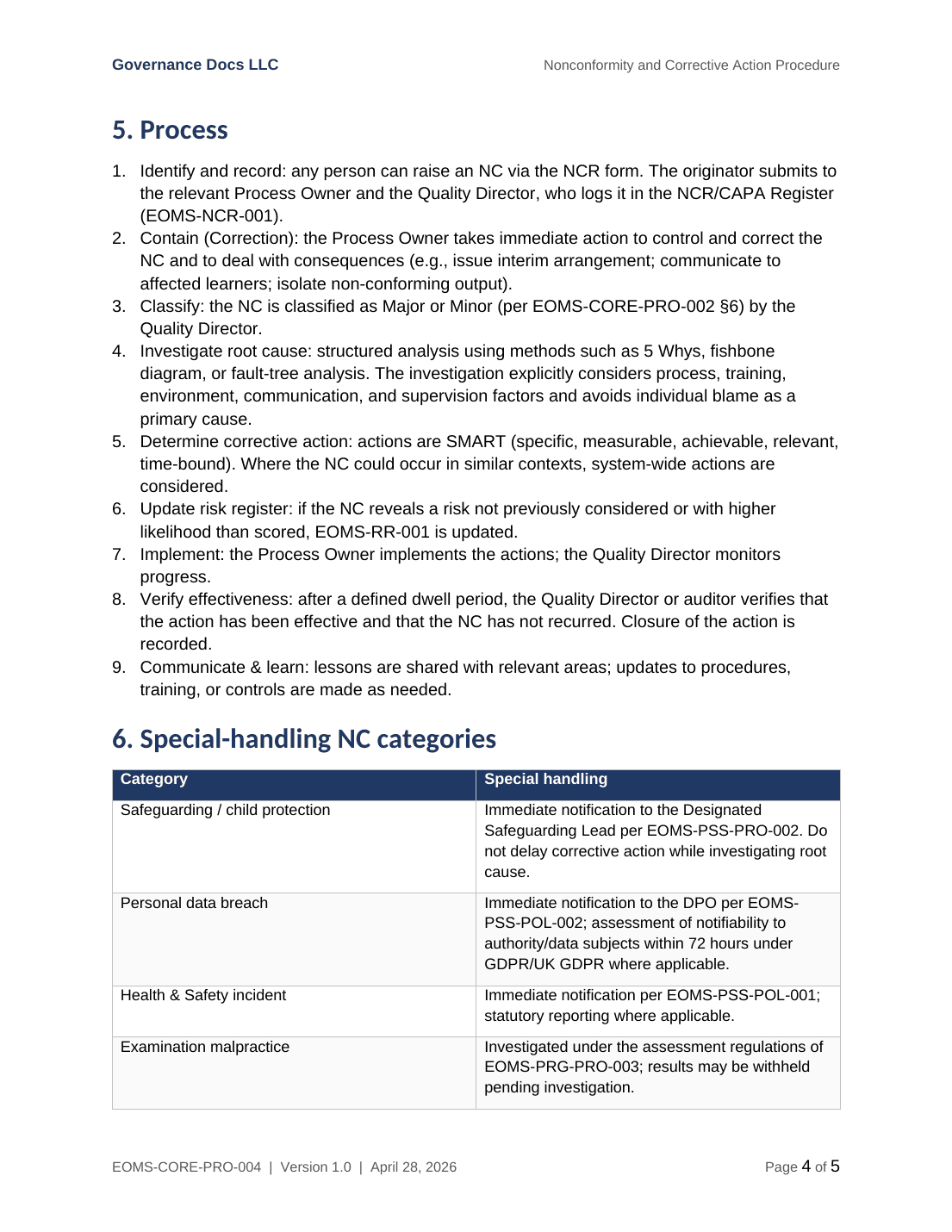 Comprehensive ISO 21001 Educational Management Toolkit – 43 Templates - Image 5