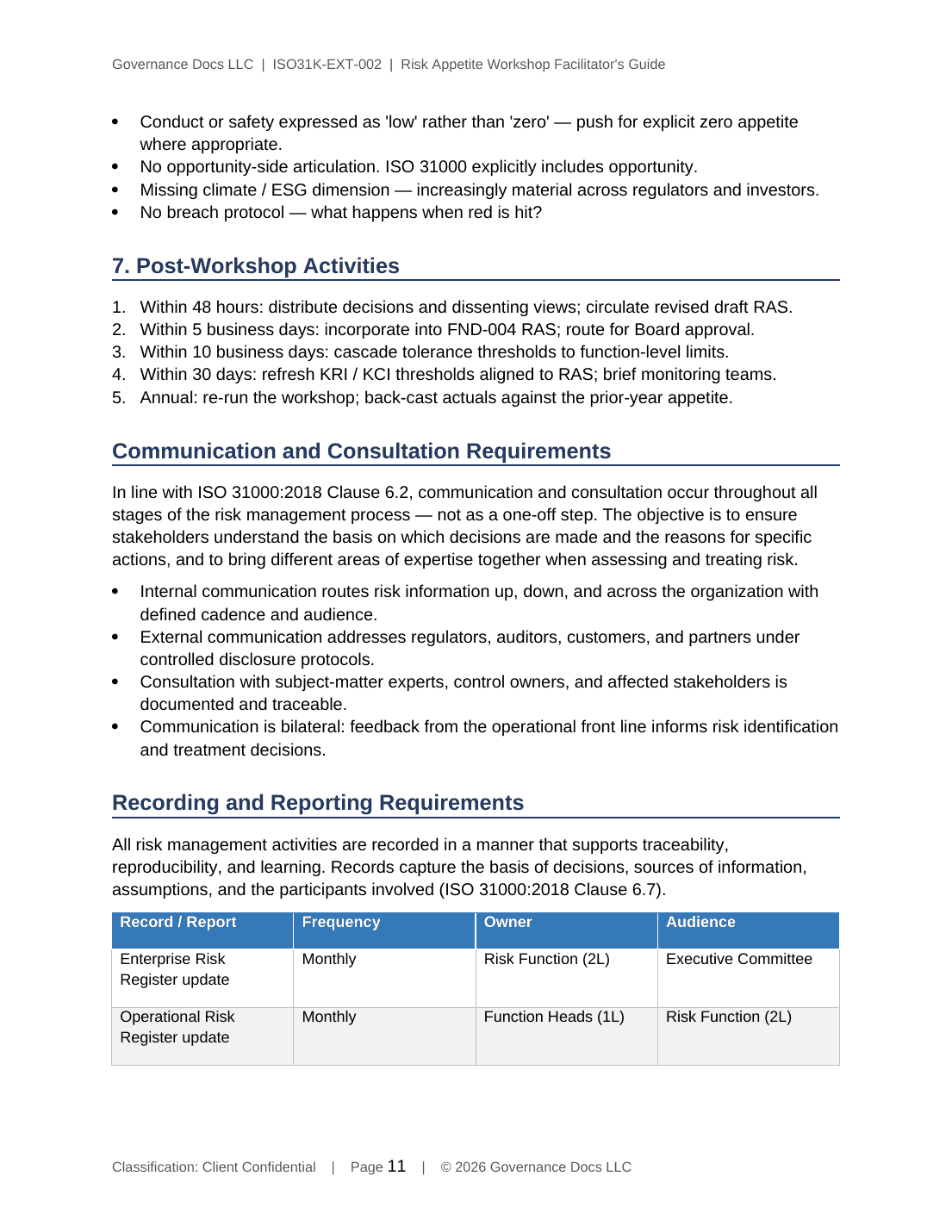 Comprehensive ISO 31000 Risk Management Toolkit – 30 Templates - Image 6