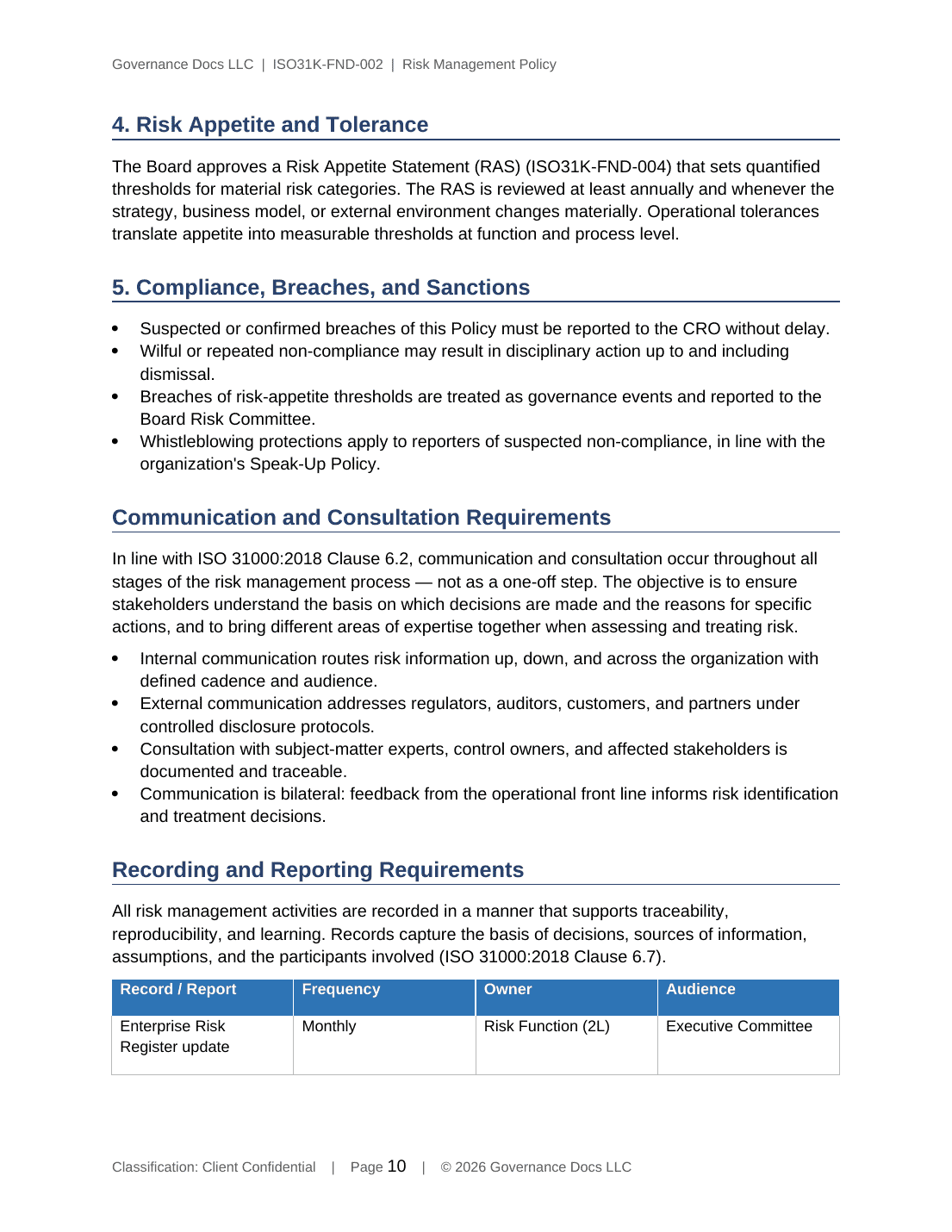 Comprehensive ISO 31000 Risk Management Toolkit – 30 Templates - Image 8