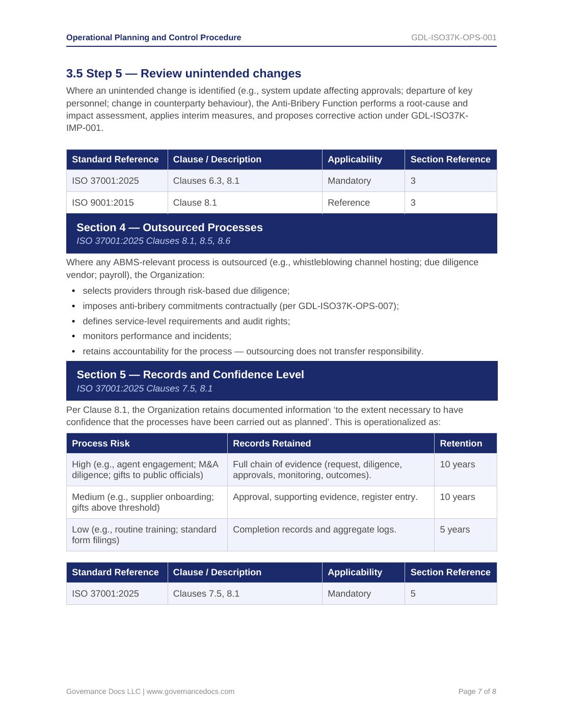 Comprehensive ISO 37001 Anti-Bribery Toolkit – 55 Compliance Templates - Image 19