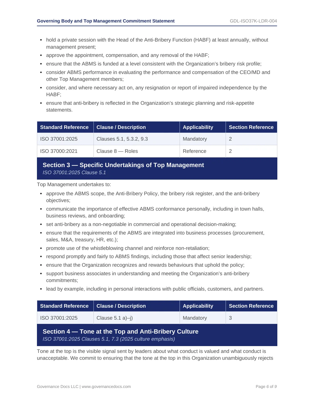Comprehensive ISO 37001 Anti-Bribery Toolkit – 55 Compliance Templates - Image 3