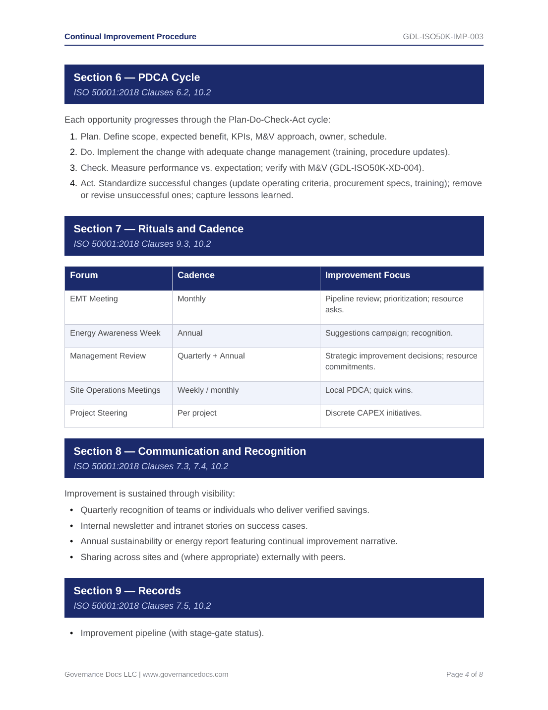 Comprehensive ISO 50001 Energy Management Toolkit – 47 Templates - Image 15
