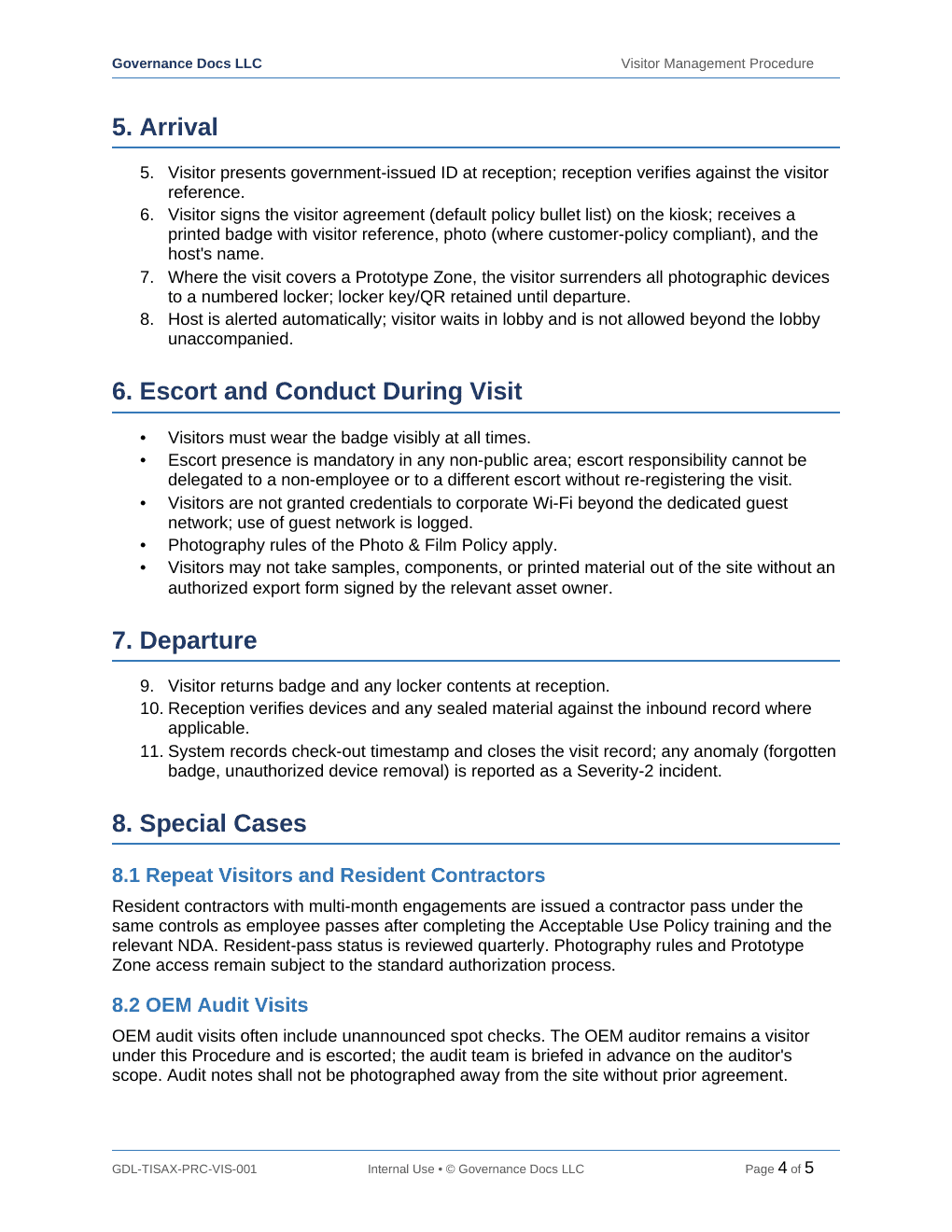 Comprehensive TISAX Documentation Toolkit – 39 Compliance Templates - Image 11