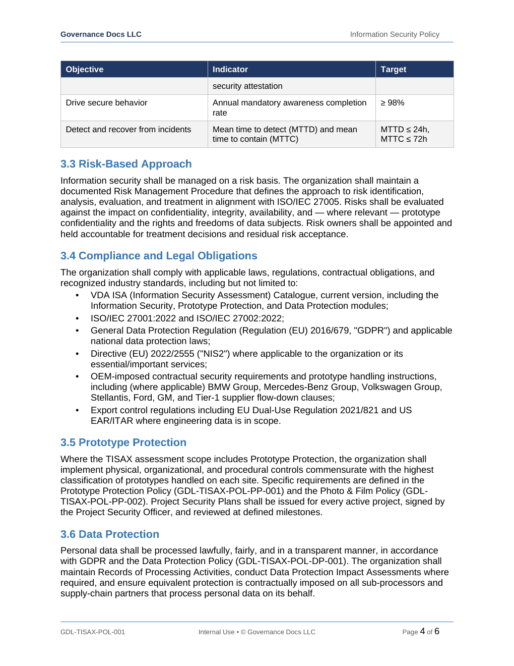 Comprehensive TISAX Documentation Toolkit – 39 Compliance Templates - Image 4