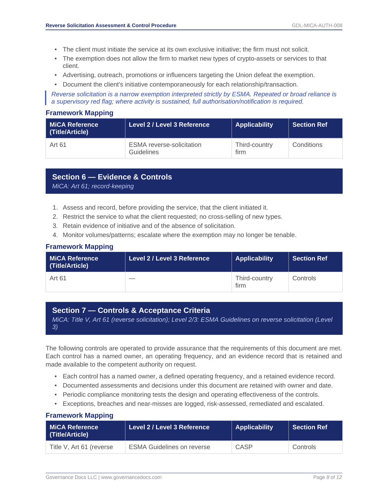 ISO Toolkits image showcasing comprehensive templates for MiCA regulation compliance.