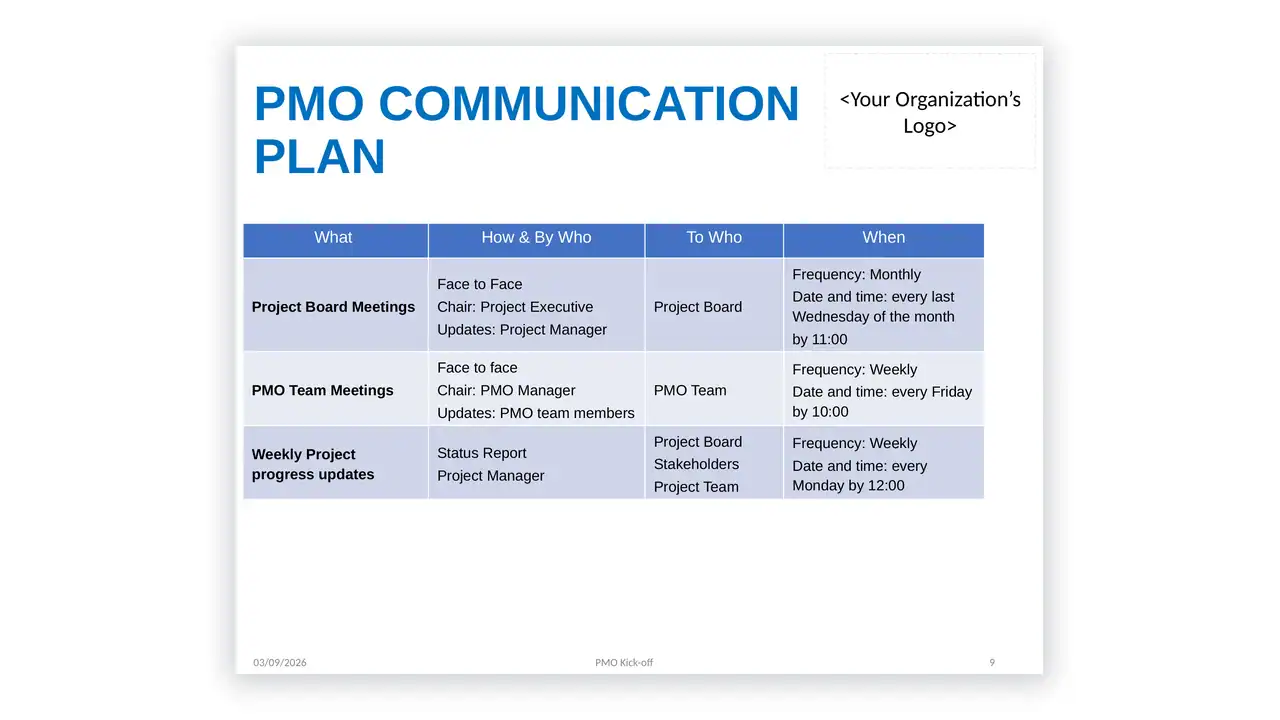 Preview of the PM Catalogue from the Project Management Toolkit on iso-toolkits.com